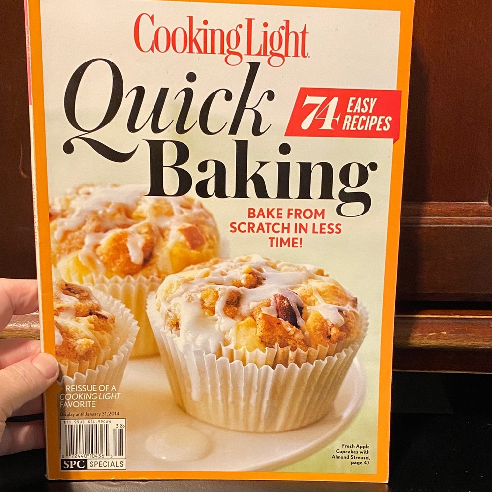 Clean Eating and Cooking Light Quick Baking Two Magazine Set - Picture 9 of 16